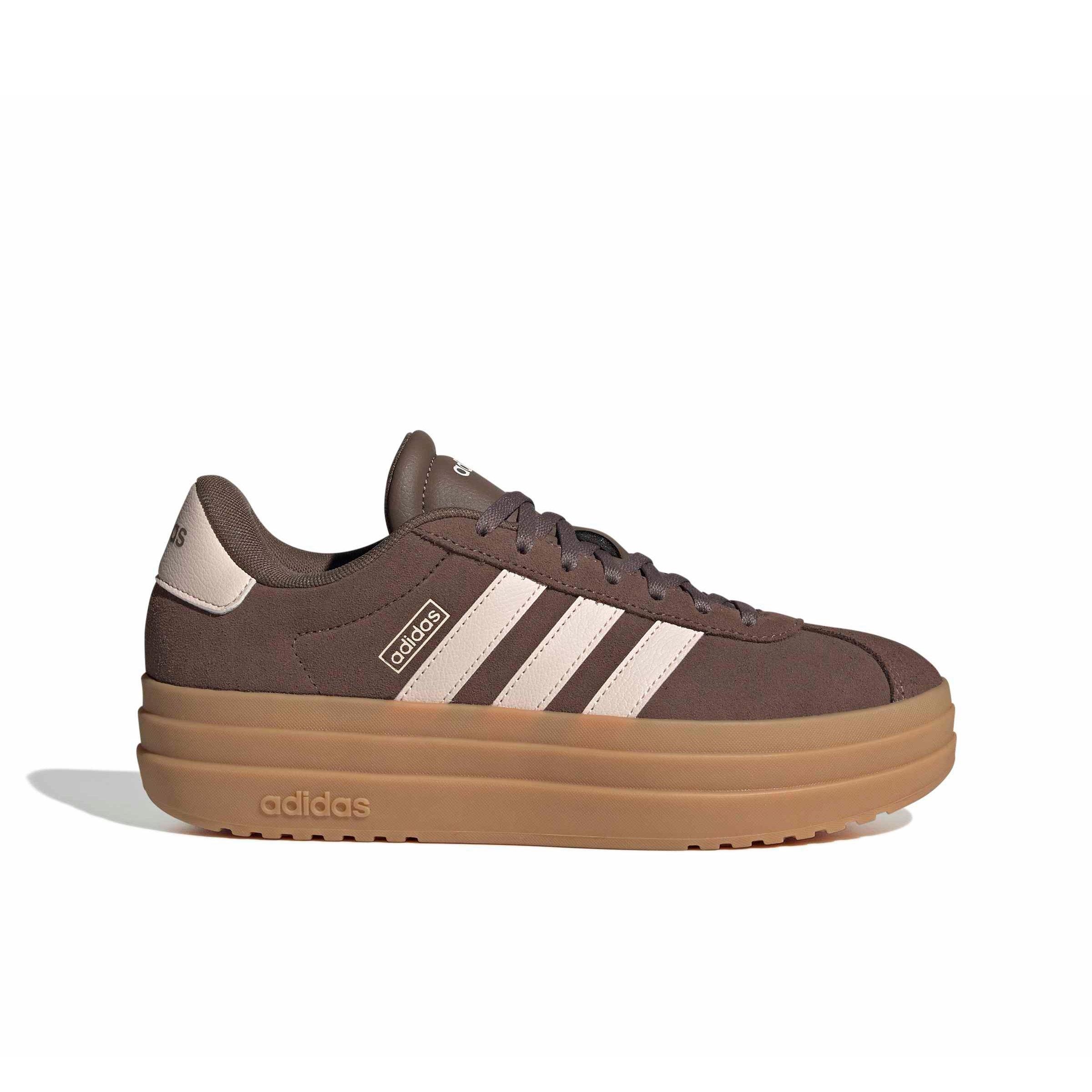 adidas VL Court Bold "Earth Strata/Wonder Quartz/Gum 3" Women's Shoe - EARTH/QUARTZ/GUM
